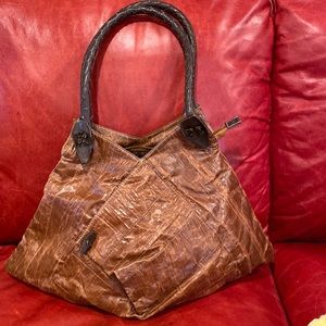 Brown BoHo purse